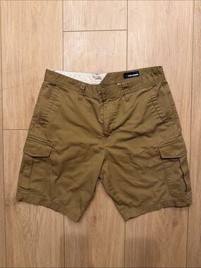 Volcom Men's Cargo Shorts - Tan